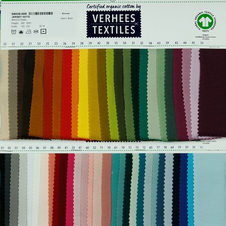 Verhees Solid Jersey GREEN GOTS