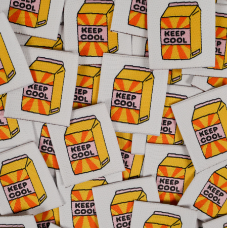 Ikatee - KEEP COOL woven labels