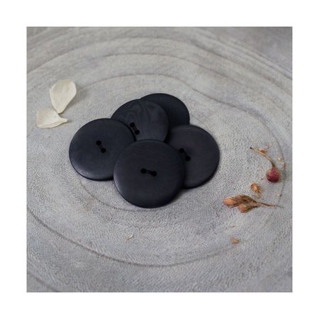 Atelier Brunette - 25mm - Deep Charcoal/Night Corozo Palm