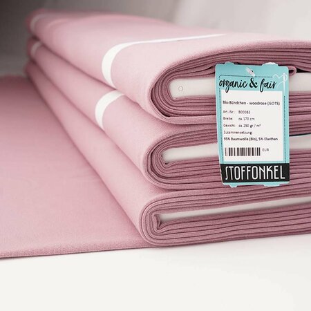 COUPON 70 CM Stoffonkel BOORDSTOF Woodrose
