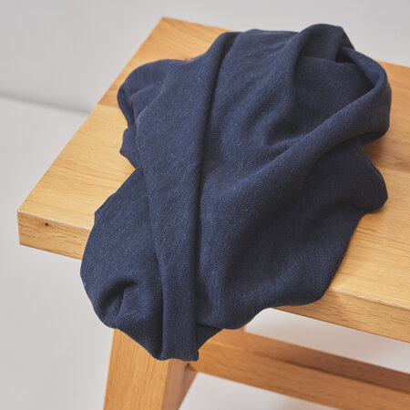 meetMilk - Pilu Linen Blend Knit met TENCELâ„¢ Lyocell fibers - DARK NAVY