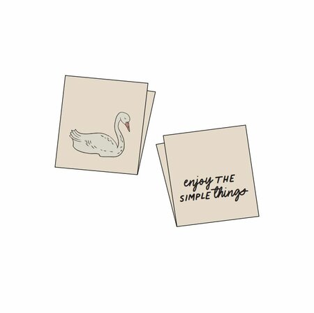Elvelyckan - Combi Pack Swan LABELS - 10st.