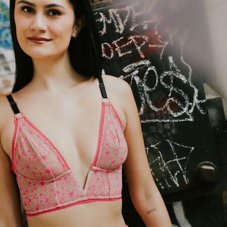 Madalynne X Simplicity 9478 BRA SEWING KIT: HOT PINK