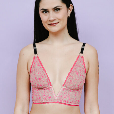 Madalynne X Simplicity 9478 BRA SEWING KIT: HOT PINK