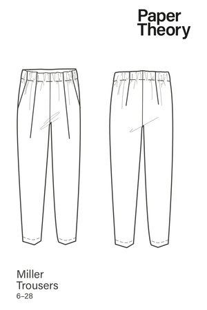 Paper Theory Patterns - Miller Trousers