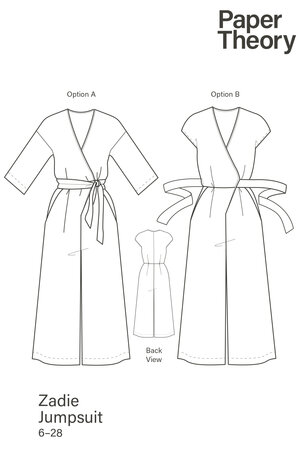 Paper Theory Patterns - Zadie Jumpsuit