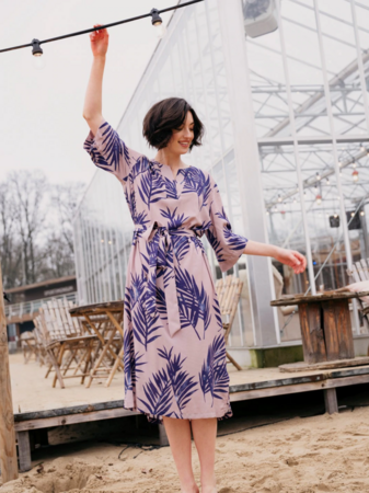 Atelier Jupe - Lilac Leaves VISCOSE