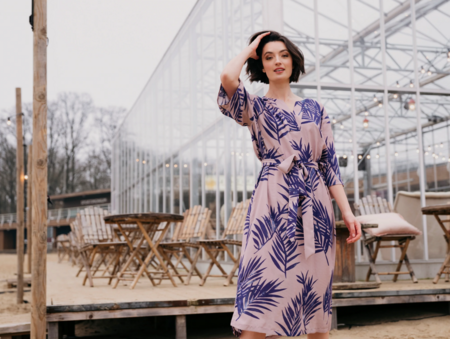 Atelier Jupe - Lilac Leaves VISCOSE