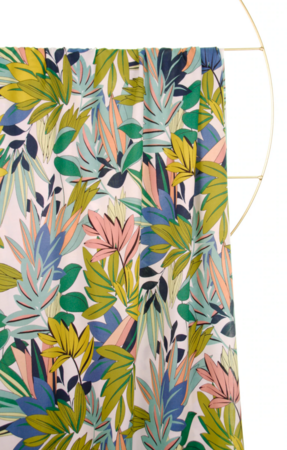 COUPON 160 CM Atelier Jupe - Colorful Leaves VISCOSE