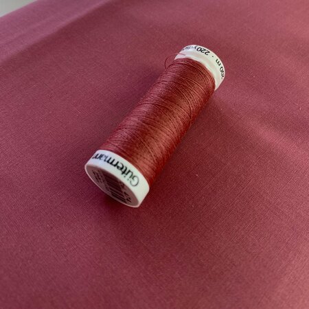 COUPON 100 CM C. Pauli - Deco Rose Voile GOTS