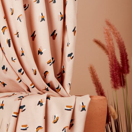 Atelier Brunette -Beryl Blush Viscose (ECOVERO)
