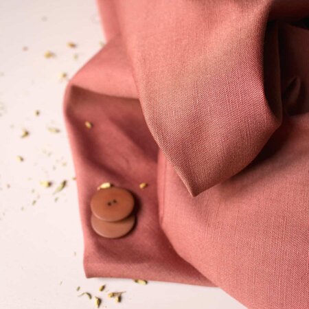Atelier Brunette - Chestnut LINNEN-KATOEN