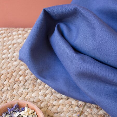 Atelier Brunette - Cobalt LINNEN KATOEN