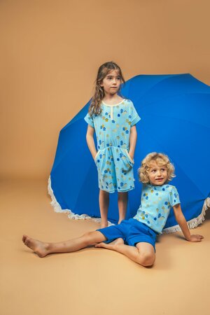 Baba Kidswear - BIO Badstof/Spons Beach house
