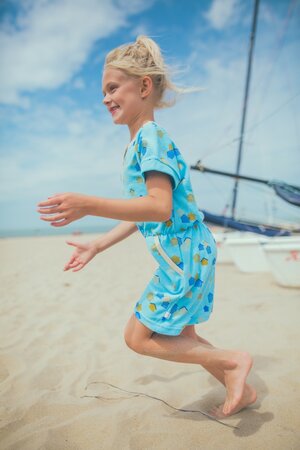 Baba Kidswear - BIO Badstof/Spons Beach house