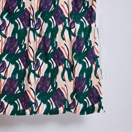 mindtheMAKER - IVY BRUSH BOTTLE GREEN - VISCOSE/LINEN NOIL