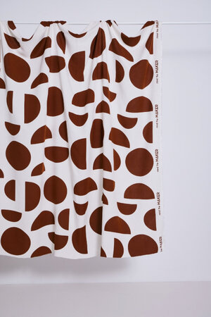mindtheMAKER - CIRCLE CIRCUS SIENNA - VISCOSE/LINEN NOIL