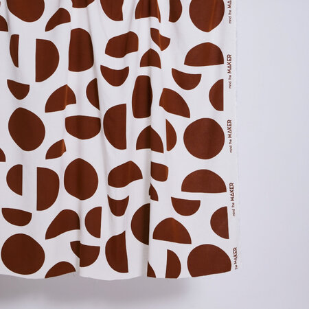 mindtheMAKER - CIRCLE CIRCUS SIENNA - VISCOSE/LINEN NOIL