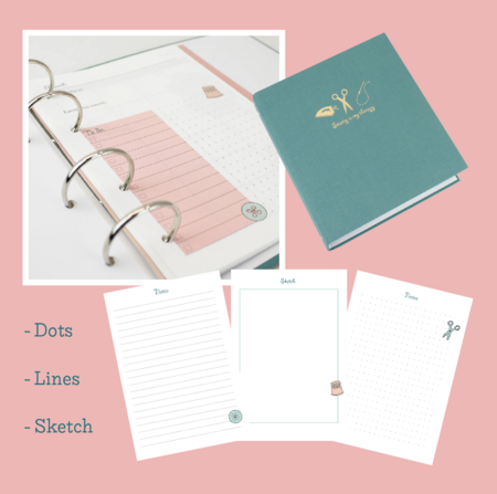 Uitbreidingsset NOTES & SKETCH combideal