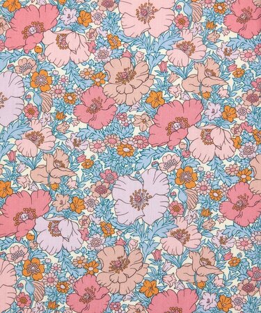 Liberty London - Meadow Song Pink Tana Lawnâ„¢