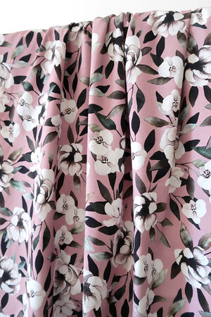 Mieli Design - Blush Bloom Pink JERSEY (organic)
