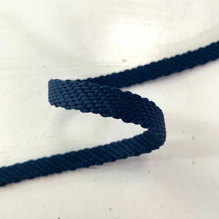 Hoodie koord - oxford blue PLAT