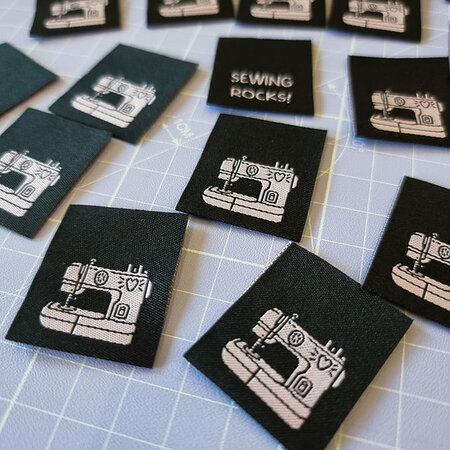 Sew Anonymous - Sewing Rocks labels