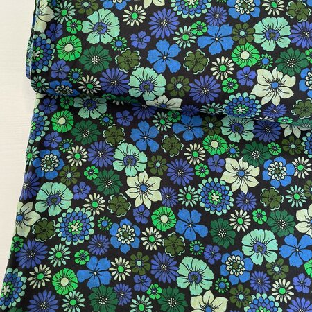 Lady McElroy - Flower Power VISCOSE CREPE