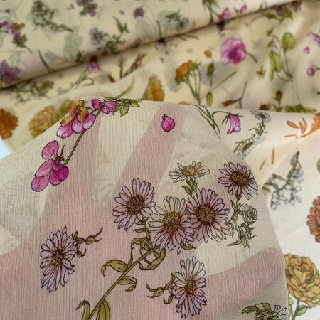 Wild Flower - VOILE VISCOSE