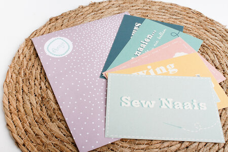 Ansje 'Sew Naais' Kaartenset - Limited Edition