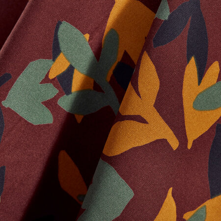 COUPON 80 CM Atelier Brunette - Seraphine Rust Viscose (ECOVERO)