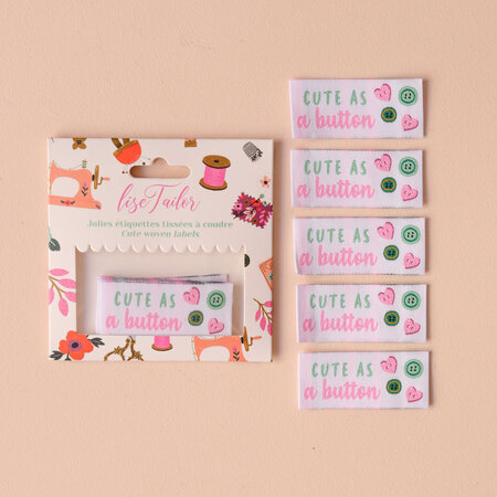 Lise Tailor - Cute as a button LABELS