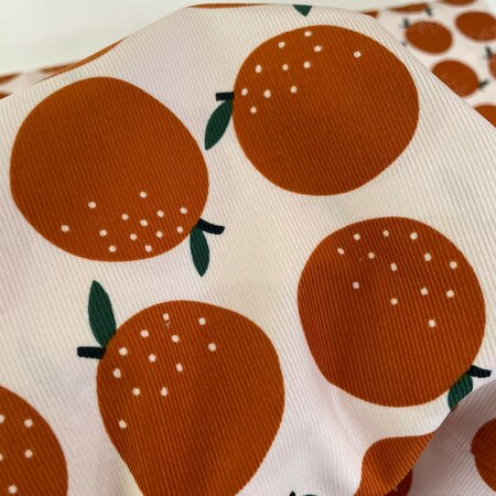 Cloud 9 - Easy Weekend Orange - FINE CORDUROY GOTS