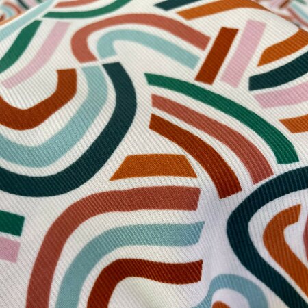 Cloud 9 - Easy Weekend Rainbow - FINE CORDUROY GOTS
