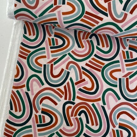 Cloud 9 - Easy Weekend Rainbow - FINE CORDUROY GOTS