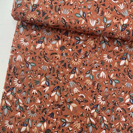 Katia - Artic Flowers POPLIN KATOEN