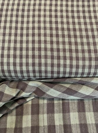 WEEFFOUTJE Katia- Green Antraciet MOUSSELINE / DOUBLE GAUZE