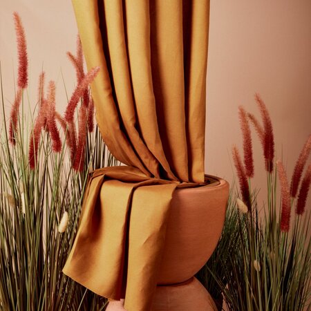 Atelier Brunette -Ochre- VISCOSE LINNEN