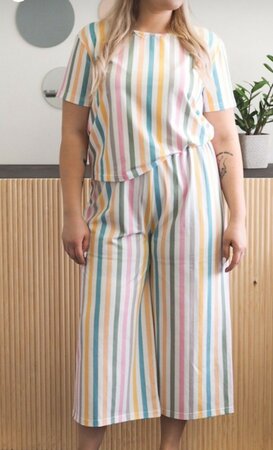 DEADSTOCK Liljovilja - Multi Stripe JERSEY