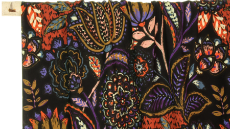 Atelier Jupe - Large Abstract Flower VISCOSE