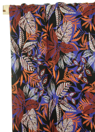 COUPON 130 CM Atelier Jupe - Autumn Leaves VISCOSE