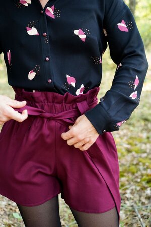 Eglantine & Zoé Serge Fago Noir VISCOSE