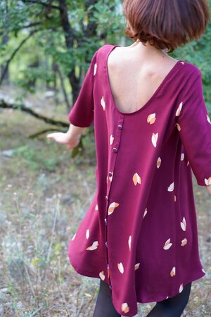 Eglantine & Zoé Serge Fago Mûroise VISCOSE