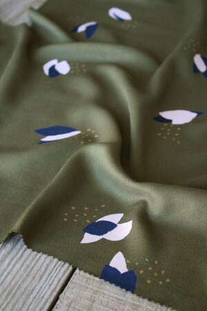 Eglantine & Zoé Serge Fago Kaki VISCOSE
