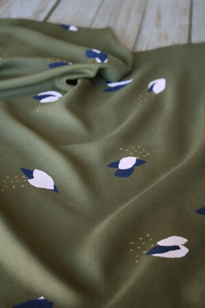 Eglantine & Zoé Serge Fago Kaki VISCOSE
