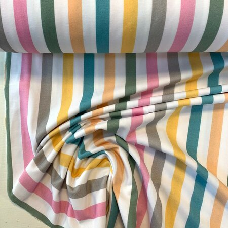 DEADSTOCK Liljovilja - Multi Stripe JERSEY