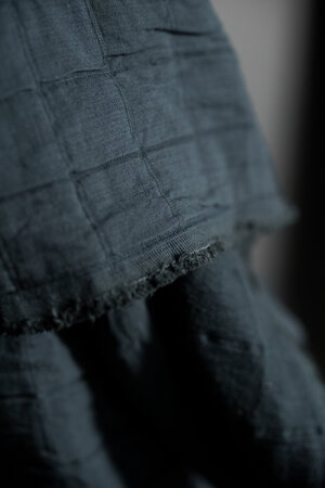 Merchant & Mills - Moody Blue Jacquard/Quilted cotton