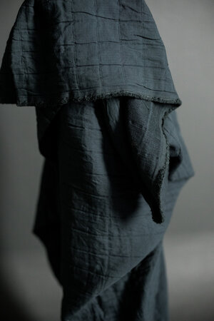 Merchant & Mills - Moody Blue Jacquard/Quilted cotton
