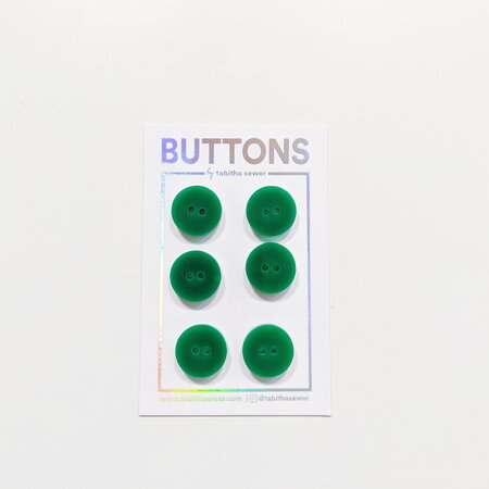 Tabitha Sewer - Green Classic buttons 15mm