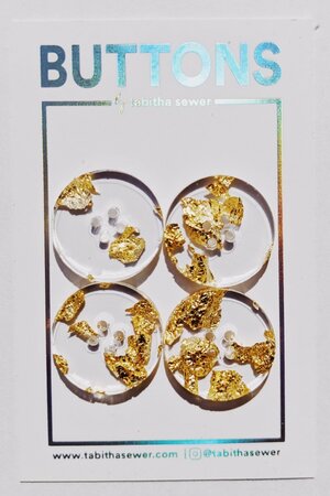 Tabitha Sewer - Lemme Upgrade You Collection 24K Gold Flakes 20mm
